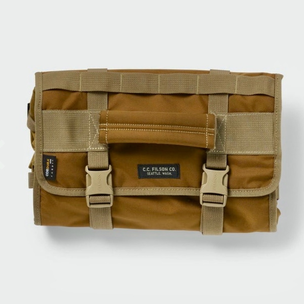 Alcan Tin Cloth Tool Roll from Filson
